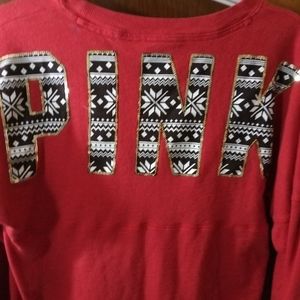 Victoria's secret pink bling logo shirt